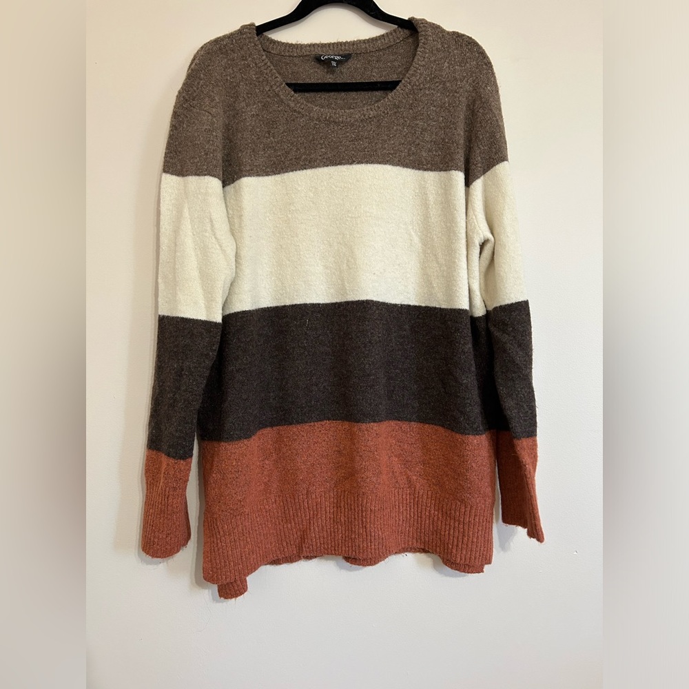 Multi Coloured Soft Autumn Sweater